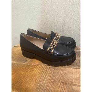Antonio Melani BROOKELYN Ornamental Loafer Black size 8.5